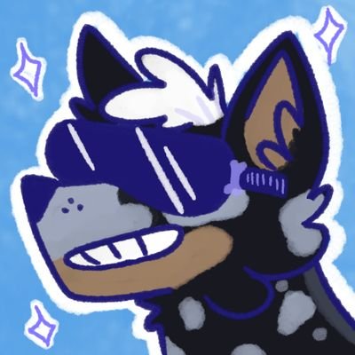vtuber doggo offering sometimes cosy, sometimes chaotic, always positive vibes whenever possible 💙 I'm very good at breaking games! pfp @igotsoup_