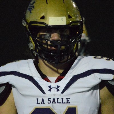 La Salle College HS | 2024 |3.7 GPA | 6’3” 230lbs | Football Captain | DE | Lacrosse Captain | Defense @FootballBentley