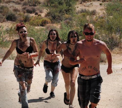 Zombie Apocalypse.  Love like it REALLY happens.  Governmental conspiracies.  And a lot of gunfire.
