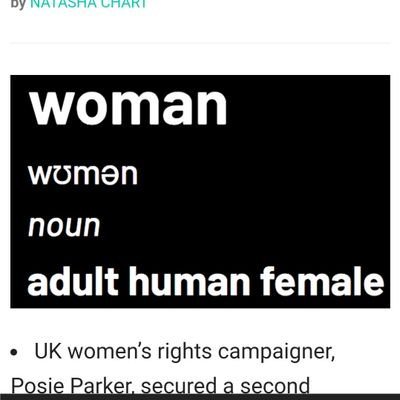 Not a Bot or cis
A believer in biology,  womens sex based rights 💚 🤍 💜