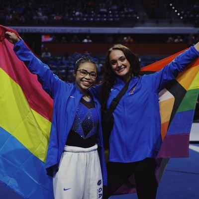 Gymnastics & music, 20
Cause shade never made anybody less gay!