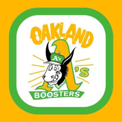 In support of the Oakland A's Booster Club.