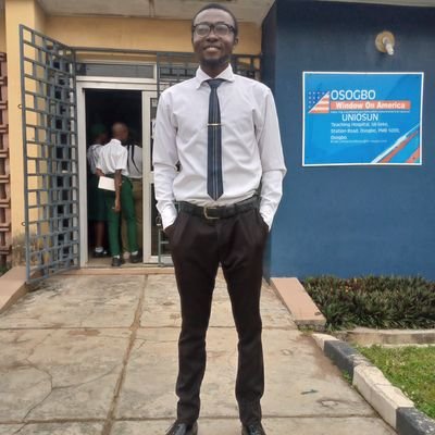 Am proud of a man am becoming || Public Health practitioner.