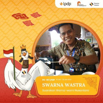 SandyRaharjo4's profile picture. PK-197 LPDP Swarna Wastra