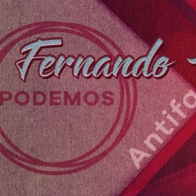 Republicano,  antifascista afiliado @PODEMOS 💪❤️✊💜cabezón.