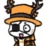 Heyo. I'm that one guy wearing the orange top hat with the deer lookin' antlers. 
pfp by the coolest of the cool person: @Sheiisko