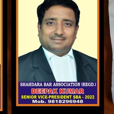 Advocate at Delhi High court & Distt courts/ Senior Vice President, #SBA (Karkardooma courts)/ #Legal_Advisor @patwaoffice