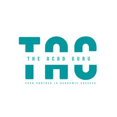 theacadguru's profile picture. Professional Academic Consultant 🙋‍♂️
Your Partner in Academic Success!
Facebook: https://t.co/71zLhzC6PF…
Email: theacadguru@gmail.com