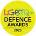 LGBTQ+ Defence Awards (@defencelgbtq) Twitter profile photo