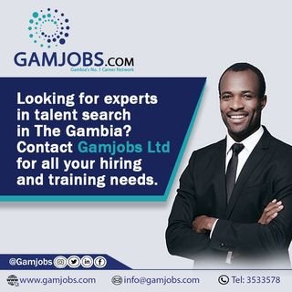 Gambia's No. 1 career website. @advertise @Search @Findjobs @TopTalents @Recruitment @Staffing Contact us: info@gamjobs.com