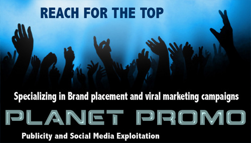 PlanetPromobiz's profile picture. PLANET PROMO is the newest and most exciting viral content promoitons endevaor. Providing Brand marketing and social media exploitation for Music and Entertain