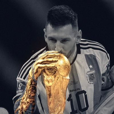 Vi a Messi campeón del mundo.