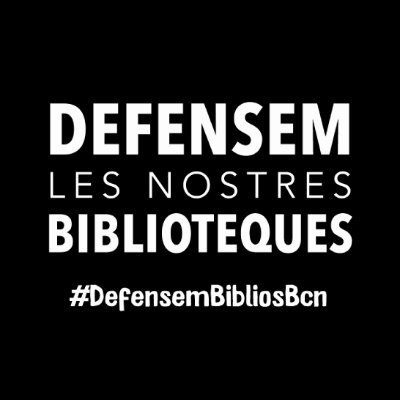 #defensembibliosbcn
El personal de Biblioteques de Barcelona en lluita per un servei bàsic, motor de transformació social.
comite.empresa.cbb@bcn.cat