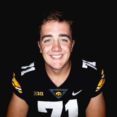 @hawkeyefootball OL #71. University of Iowa Accounting + Finance Major