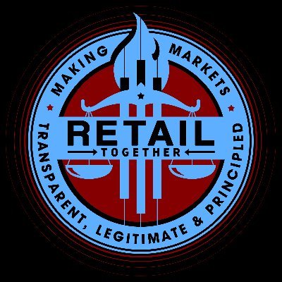 Retail Advocates please #ComeTogether with all stocks, to end counterfeit shares, naked short selling & work w/others to make financial markets even 4 all.