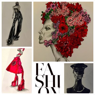 My name is Ida, I draw fashion illustration on paper by hand. I draw what I see, and have had some of the biggest fashion influencers see my work.