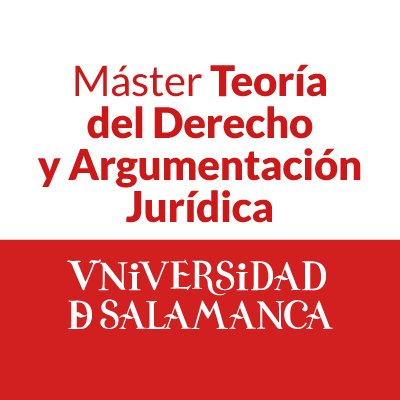 Twitter oficial del Máster de Formación Permanente en Teoría del Derecho y Argumentación Jurídica de la Universidad de Salamanca.
Email: argumenta@usal.es