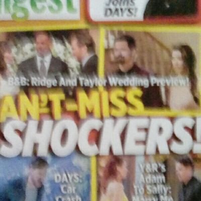 I would be lost if I didn't have @SoapInDepthABC @SoapsindepthCBS @SoapDigest And @SoapParty411:)