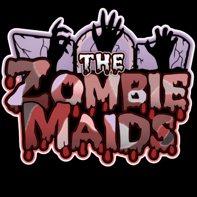 Zombie Maids - Undead Vtuber Promoters 🤍🖤❤️