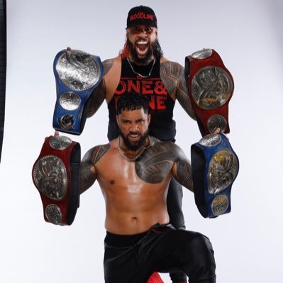 One half of the WWE tag team champions