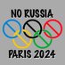 No Russia Paris 2024 (@norussiaparis24) Twitter profile photo No Russia Paris 2024 (@norussiaparis24) Twitter profile photo