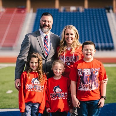 Follower of Christ, husband, father and Head Football Coach at Colorado State University Pueblo - John 3:30