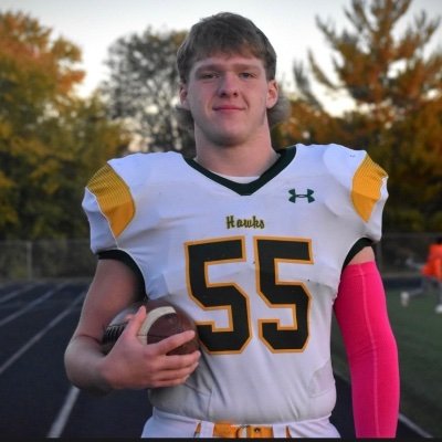 6'2 210lb 2023 | North Harford High School | Football Captain: DE / OT |  2 Time All County OT