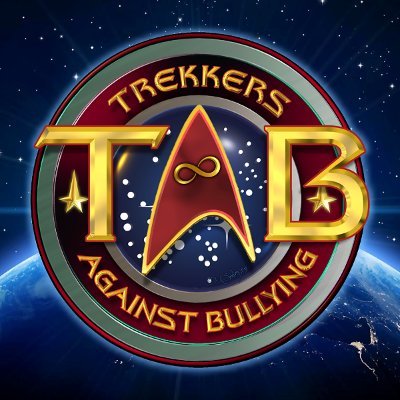 We are Trekkers Against Bullying.  TAB is an organization that is dedicated to erasing Bullying in the Star Trek Fandom World.  We are #TABnationn Join Us!