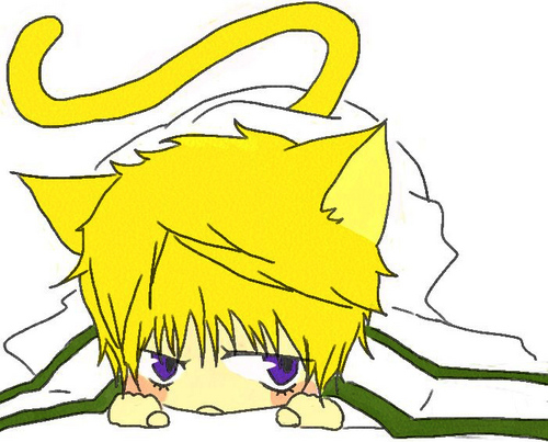 nyanzo_bot's profile picture. 永久に試運転、完全なる非公式。三蔵に似て非なる生き物botです。産まれたての手探り状態。時々中の人が現れます。要望等々はにゃんぞー宛にDMで。フォローは手動、飽きたらブロック推奨です。女性向け。※気まぐれにゃんこなのでリプも気まぐれです。峰倉かずや「최유기」캐릭터 패러디, 산조(三藏)의 고양이화bot