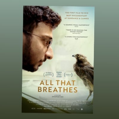 Film by Shaunak Sen (2022) | 
Watch #AllThatBreathes on :
- HBO Max from 7th February 
- Foxtel, BINGE, SkyUK, NOW,Crave,  from 8th Feb
More coming soon!