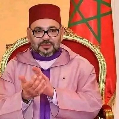 صفحة الملك محمد السادس على تويتر حفظه الله.