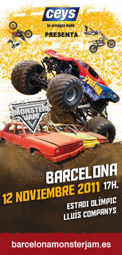 Monster Jam volverá a rugir el próximo 12 de noviembre en el Estadio Olímpico Lluís Companys de Barcelona, entradas ya a la venta.