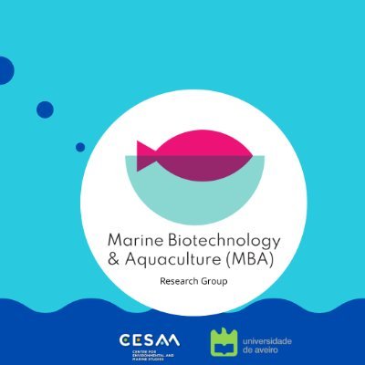The Marine Biotechnology and Aquaculture (MBA) is a research group associated to @CESAM_Univ @UnivAveiro ✉️ cesam-mba-outreach@ua.pt