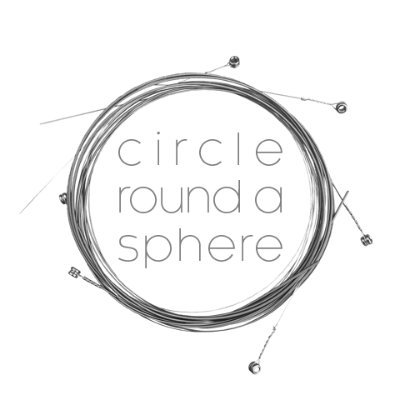 circle round a sphere