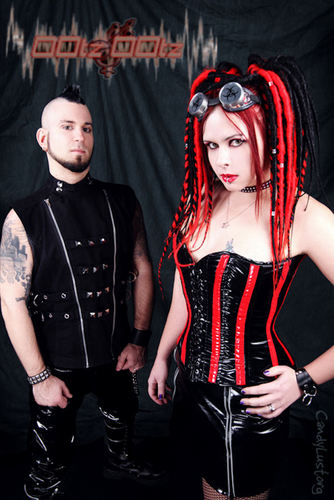 00tz 00tz is an industrial band ; Members: Krysta Veronica Button and Nicky Phoenix