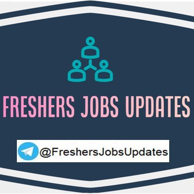 Dear Freshers, follow this account to get daily freshers IT jobs updates.