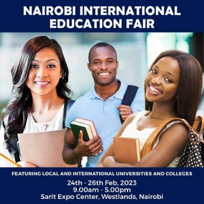 The Nairobi International Education Fair is the most informative education fair in Africa and also the longest running education recruitment event