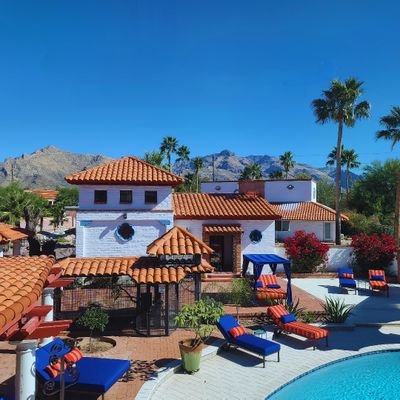 Experience the epitome of luxury and exclusivity at The White Hacienda, a one-of-a-kind private estate located in Tucson, AZ.