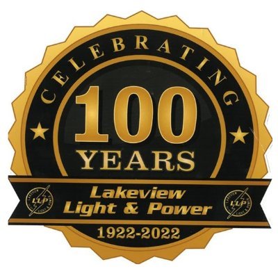 Lakeview Light & Power, incorporated March 21, 1922, a mutual non-profit company that obtains and provides electric service for its members.
