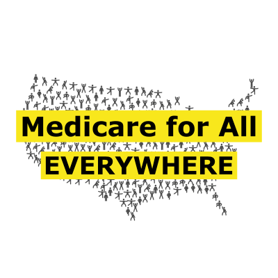 We're activists working to build a 50-state coalition of #MedicareForAll campaigns.
We need #M4A statewide and federally. We need #MedicareForAllEverywhere 🍎