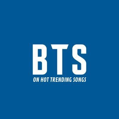 BTS on Hot Trending Songs⁷