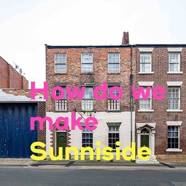 Tweets by Kate and Tia @WeTweetTOWN about the Sunniside Masterplan 2023, commissioned by Sunderland City Council @SunderlandUK and funded by DLUHC