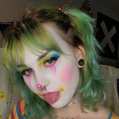 succubusticslut's profile picture. 18+ • 23 • 5'10  • queer • switch • clown girl • fetishist • creepy grl • $33.33 initial tribute to talk • $55.55 unblock fee
  ca: $beethebaby