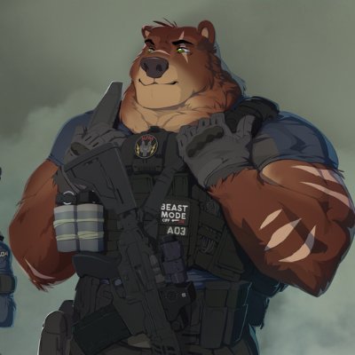 Big Grizzly Bear
likes scifi/fantasy, Tactical police/military, Weapons, animals, working out, games. 🔞18+🔞 I'M A COMMISSIONER NOT A ARTIST. the OC's are mine