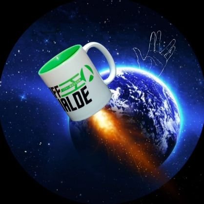 The earth, endless expanses... These are the adventures of the only *starship mug* with an own Twitter account!