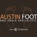 Austin Foot and Ankle Specialists (@austinfoot) Twitter profile photo Austin Foot and Ankle Specialists (@austinfoot) Twitter profile photo