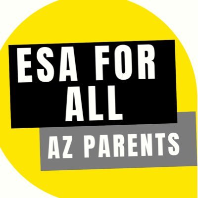 ESAForAllAZ's profile picture. AZ grassroots parents advocating to protect our universal ESA law. Apply for your child's Empowerment Scholarship @ https://t.co/32eDyQDTte #EducationForAll