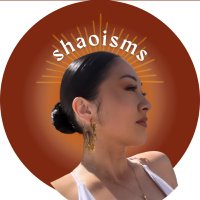 Shao (@shaoisms) 's Twitter Profile Photo