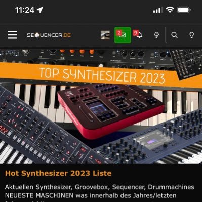 Synthesizer, Musik, Computer & Macs, iOS, Nerdiges, Events, Sequencer Community Forum + Neuigkeiten / Synth Database by Moogulator Sequencer .de