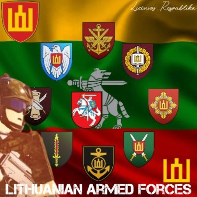 Ro-MIlitary: (LT) Lithuanian Armed Forces Official Twitter Account.
(Disclaimer: Account for Roblox)